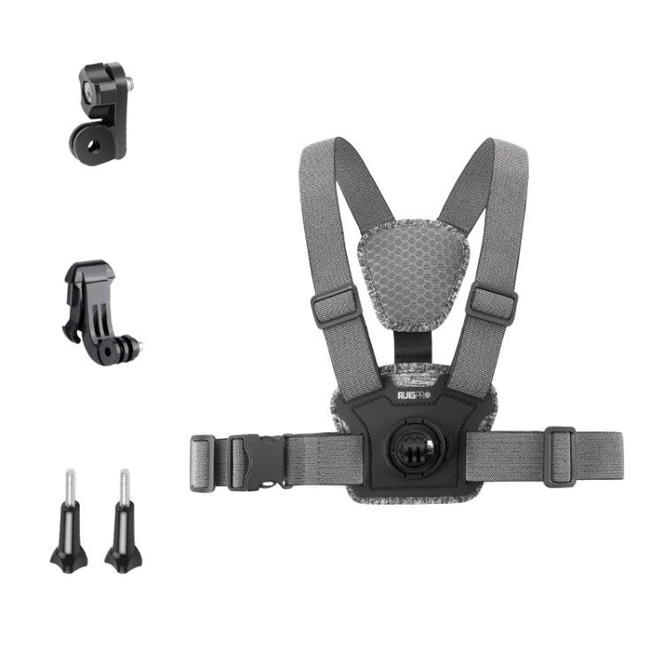 Adjustable Body Mount Belt Chest Strap with Mount & Screw, 3 in 1, 4 in 1, 6 in 1 Phone Clamp, 6 in 1 360 Phone Clamp, 7 in 1 Phone Clamp - ORIWHIZChest BeltDJI & Insta360 AccessoriesRUIGPRO