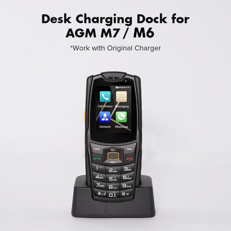 AGM DCD - M67 5V 1A USB - C / Type - C Desktop Charging Dock for AGM M6 / M7, For AGM M6 / M7 - ORIWHIZ