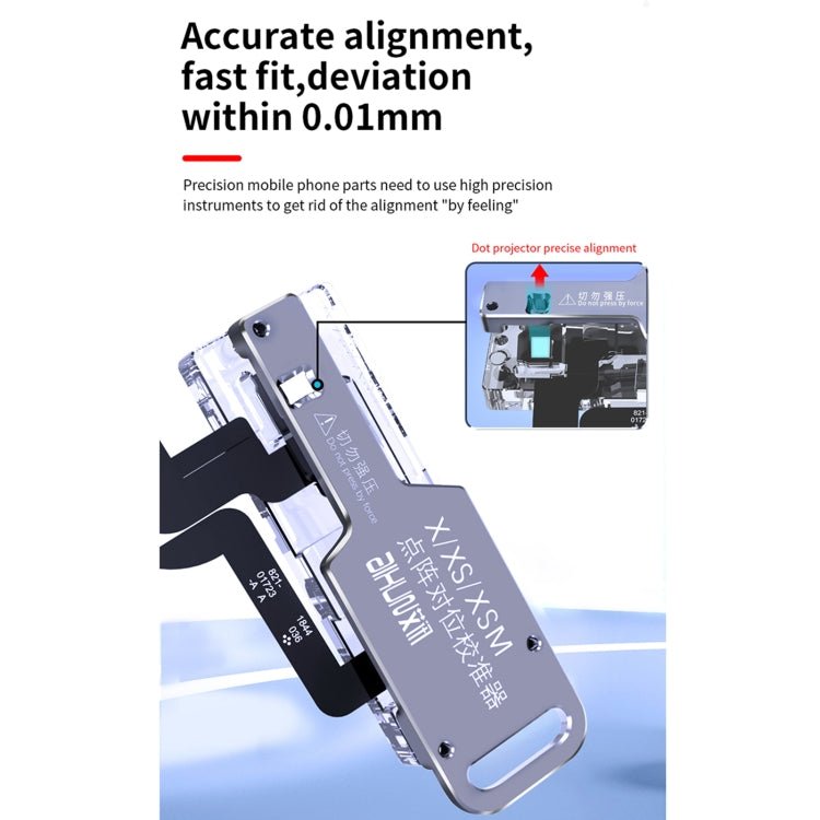 AiXun Dot Projector Precision Alignment Calibrator For iPhone X/XS/XS Max/XR, For iPhone X/XS/XS Max/XR - ORIWHIZ