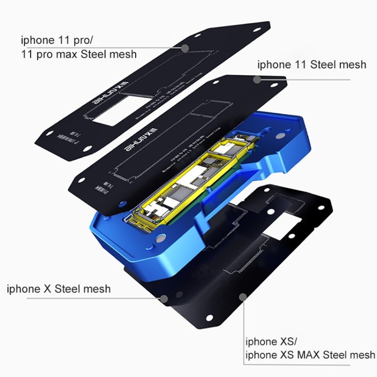 AIXUN FT06 Pro 6 in 1 PCB Printing Reballing Platform For iPX - iP11 Pro Max, AIXUN FT06 Pro - ORIWHIZ