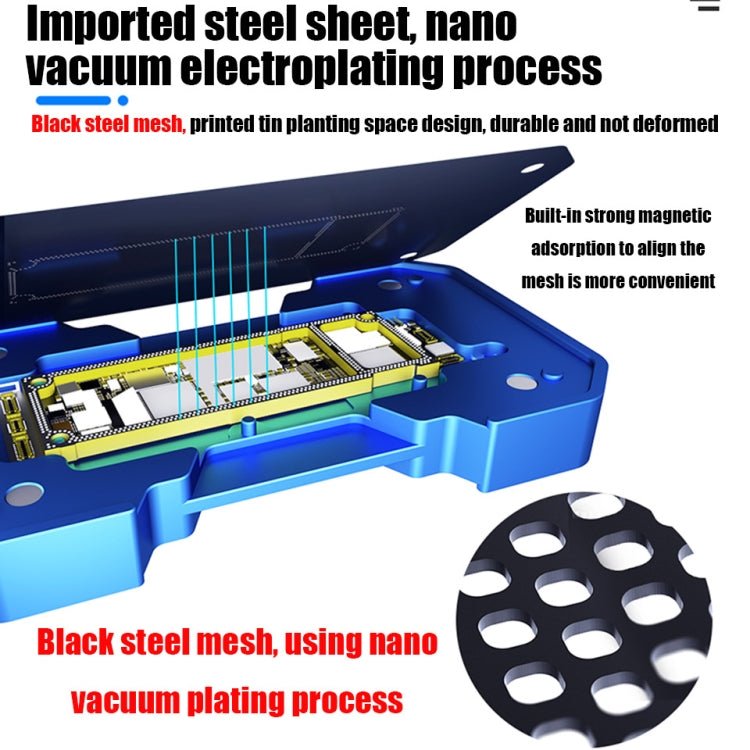 AIXUN FT06 Pro 6 in 1 PCB Printing Reballing Platform For iPX - iP11 Pro Max, AIXUN FT06 Pro - ORIWHIZ