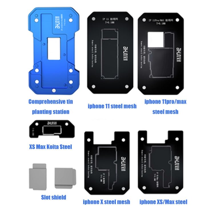 AIXUN FT06 Pro 6 in 1 PCB Printing Reballing Platform For iPX - iP11 Pro Max, AIXUN FT06 Pro - ORIWHIZ