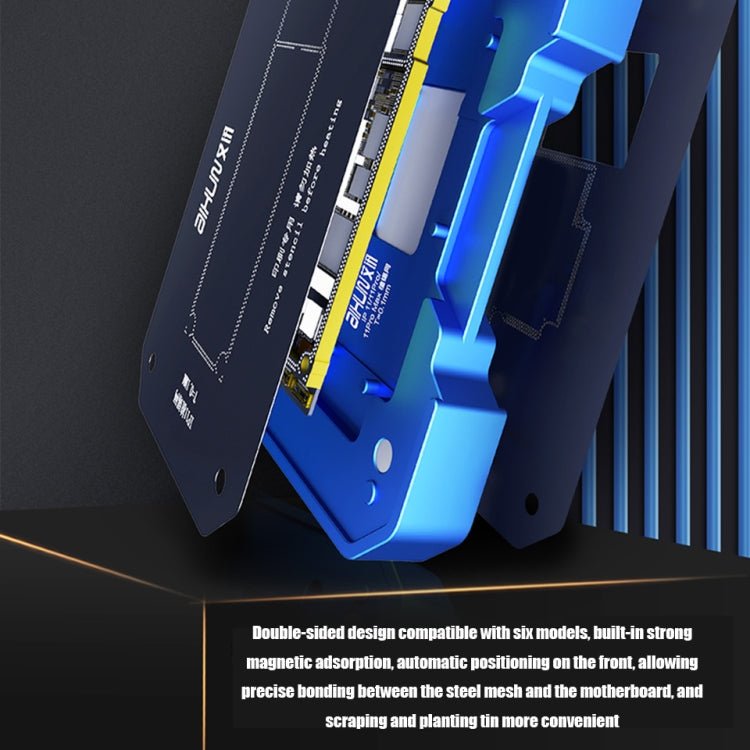 AIXUN FT06 Pro 6 in 1 PCB Printing Reballing Platform For iPX - iP11 Pro Max, AIXUN FT06 Pro - ORIWHIZ