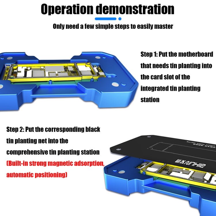 AIXUN FT06 Pro 6 in 1 PCB Printing Reballing Platform For iPX - iP11 Pro Max, AIXUN FT06 Pro - ORIWHIZ