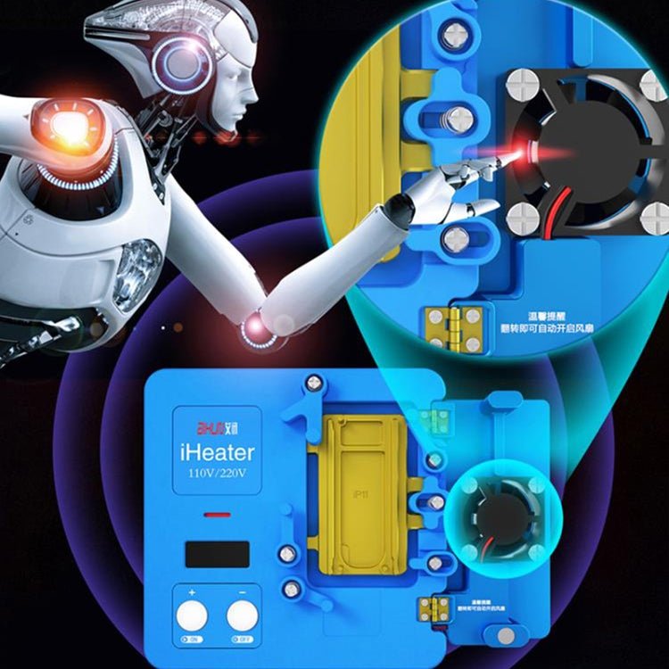 AIXUN iHeater Double Layers Board Pre - heating Soldering Rework Station for iPhone X - 12, US Plug, AIXUN iHeater - ORIWHIZ
