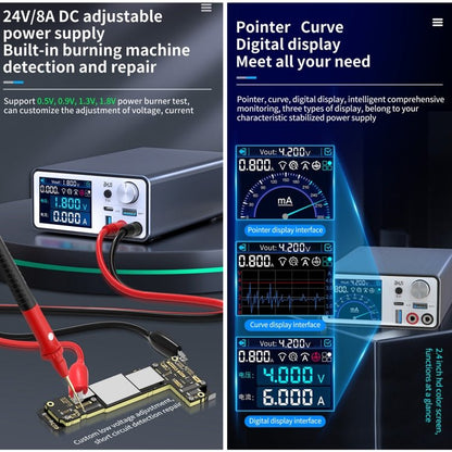 AIXUN P2408 Intelligent Voltage Regulator Power Supply, EU Plug, P2408 EU Plug, P2408 US Plug - ORIWHIZ