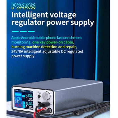 AIXUN P2408 Intelligent Voltage Regulator Power Supply, EU Plug, P2408 EU Plug, P2408 US Plug - ORIWHIZ