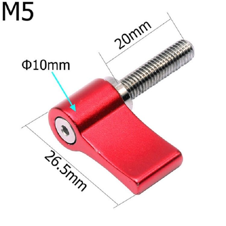Aluminum Alloy Fixing Screw Action Camera Positioning Locking Hand Screw Accessories, M5x17mm, M5x20mm - ORIWHIZDJI & Insta360 AccessoriesScrewsUniversal Screw & Tools