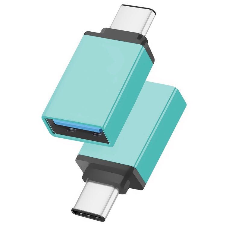 Aluminum Alloy USB - C / Type - C 3.1 Male to USB 3.0 Female Data / Charger Adapter - ORIWHIZ