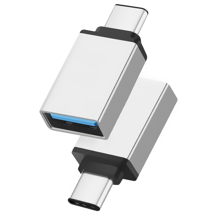 Aluminum Alloy USB - C / Type - C 3.1 Male to USB 3.0 Female Data / Charger Adapter - ORIWHIZ