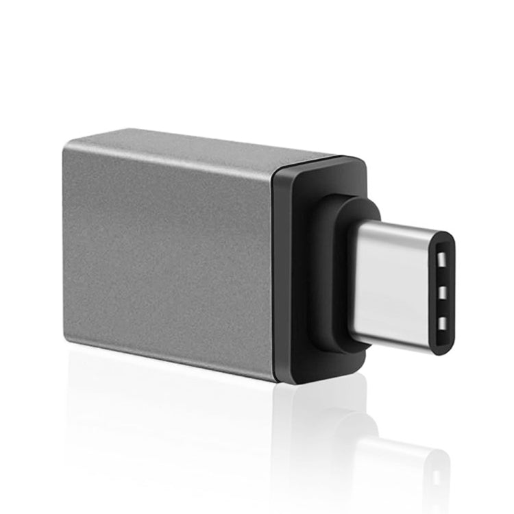 Aluminum Alloy USB - C / Type - C 3.1 Male to USB 3.0 Female Data / Charger Adapter - ORIWHIZ