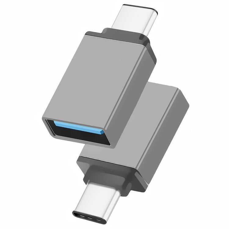 Aluminum Alloy USB - C / Type - C 3.1 Male to USB 3.0 Female Data / Charger Adapter - ORIWHIZ