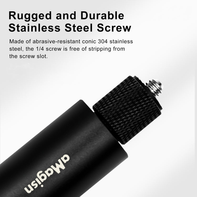 aMagisn 70cm Invisible Straight Pull Selfie Stick Sports Camera Accessories, Single Rod, Rod+1/4 Turn 3 Jaw+Screw, Rod+1/4 Turn 3 Jaw+Screw+Phone Clip - ORIWHIZaMagisnDJI & Insta360 AccessoriesExtendable Pole