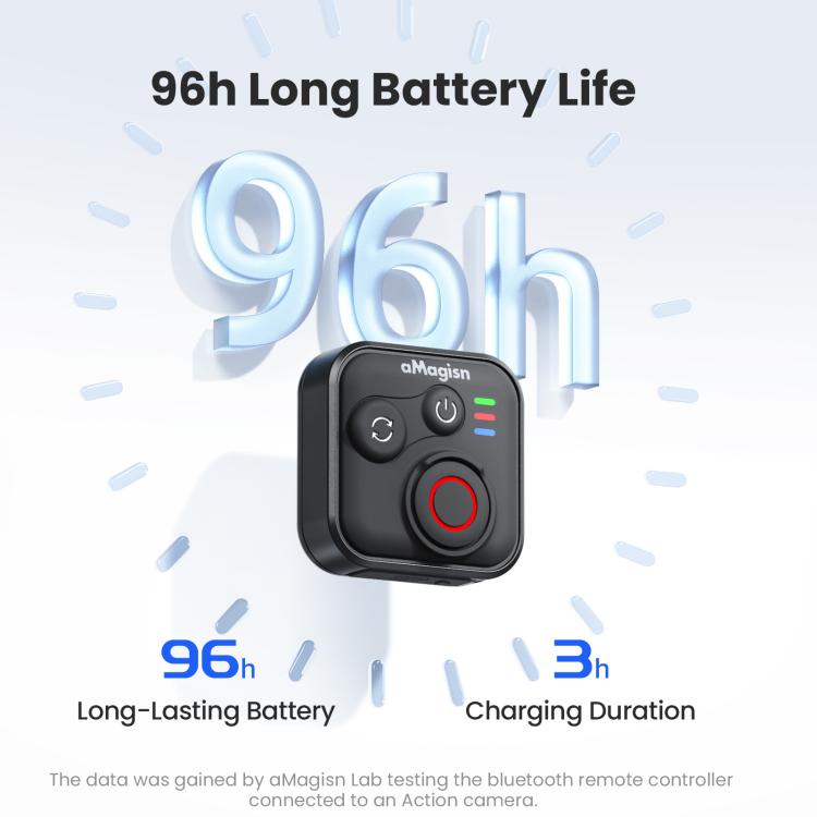 aMagisn Bluetooth Remote Controller 3.0 Universal Version For Insta360, GoPro Hero, Android/ios Smartphones, DJI OSMO 360, Action 6/5 Pro/4, AM40 - ORIWHIZaMagisnDJI & Insta360 AccessoriesOther Insta360 Accessories