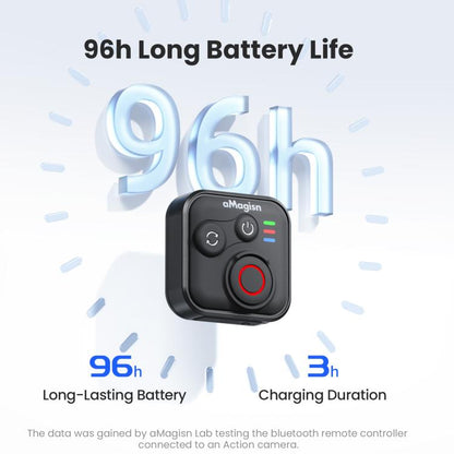 aMagisn Bluetooth Remote Controller 3.0 Universal Version For Insta360, GoPro Hero, Android/ios Smartphones, DJI OSMO 360, Action 6/5 Pro/4, AM40 - ORIWHIZaMagisnDJI & Insta360 AccessoriesOther Insta360 Accessories