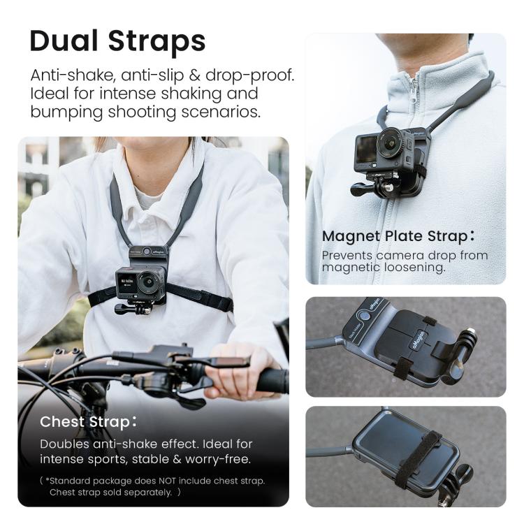 AMagisn Invisible Magnetic Neck Mount For First - Person View Vlogging Compatible With GoPro/Insta360/Smartphones - ORIWHIZaMagisnDJI & Insta360 AccessoriesNeck Mount