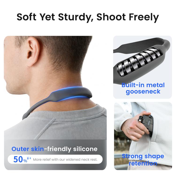 AMagisn Invisible Magnetic Neck Mount For First - Person View Vlogging Compatible With GoPro/Insta360/Smartphones - ORIWHIZaMagisnDJI & Insta360 AccessoriesNeck Mount