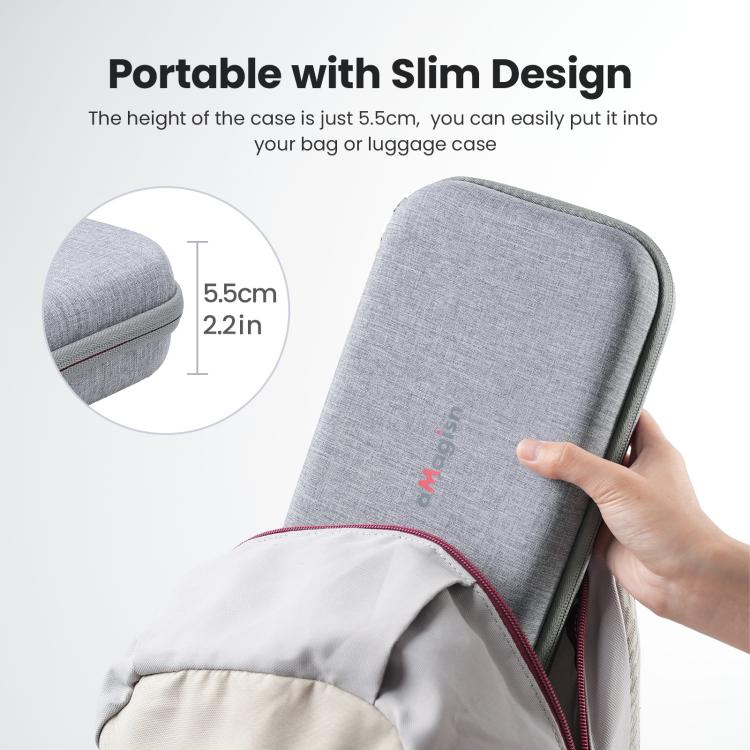 aMagisn Medium Carrying Case For Insta360 X4 Air/X4/X5 Hard EVA Shell with Removable Soft Interior, For Insta360 X4 Air/X4/X5 - ORIWHIZaMagisnDJI & Insta360 AccessoriesInsta360 X Series