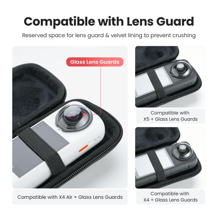 aMagisn Portable Camera Body Case for Insta360 X4 Air/X4/X5 Compact Protective Storage Bag, Storage Bag - ORIWHIZaMagisnDJI & Insta360 AccessoriesInsta360 X Series