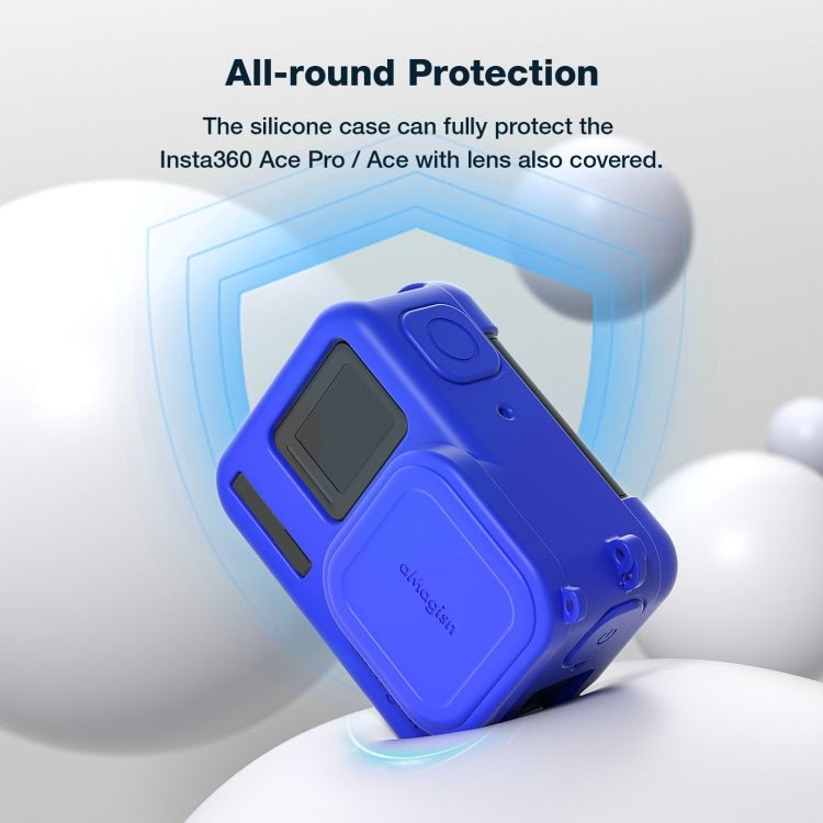 aMagisn Silicone Lens Cap Protective Cover Sports Camera Accessories, For Insta360 Ace Pro, For Insta360 Ace - ORIWHIZaMagisnDJI & Insta360 AccessoriesInsta360 Ace Series