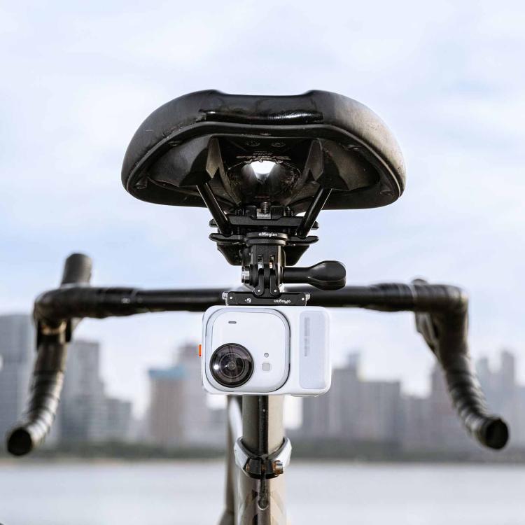 aMagisn Universal Bike Seat Rail Mount for Action Cameras Bike Seat Clamp - ORIWHIZaMagisnBicycle Handlebar MountDJI & Insta360 Accessories