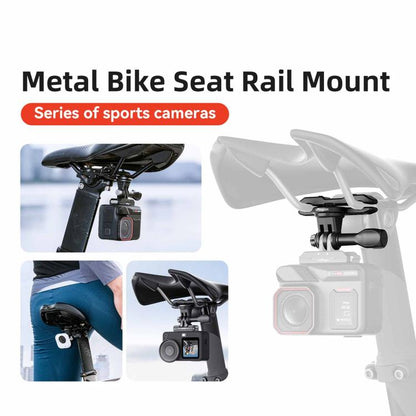 aMagisn Universal Bike Seat Rail Mount for Action Cameras Bike Seat Clamp - ORIWHIZaMagisnBicycle Handlebar MountDJI & Insta360 Accessories