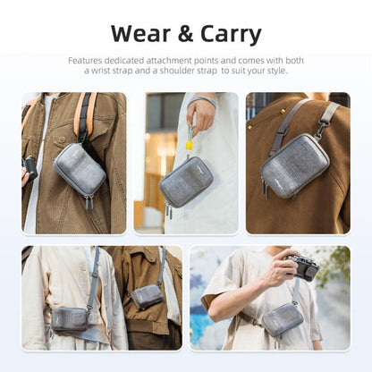 aMagisn Universal Case Bag For Action Camera Street Photography Grip Kit With Shoulder Strap - ORIWHIZaMagisnCase & BagsDJI & Insta360 Accessories