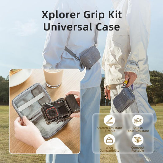 aMagisn Estuche Universal para Cámara de Acción, Kit de Empuñadura para Fotografía Callejera con Correa para el Hombro - ORIWHIZaMagisnCase & Bags Accesorios DJI e Insta360