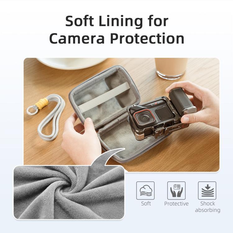 aMagisn Universal Case Bag For Action Camera Street Photography Grip Kit With Shoulder Strap - ORIWHIZaMagisnCase & BagsDJI & Insta360 Accessories