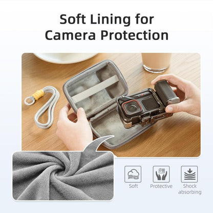 aMagisn Universal Case Bag For Action Camera Street Photography Grip Kit With Shoulder Strap - ORIWHIZaMagisnCase & BagsDJI & Insta360 Accessories