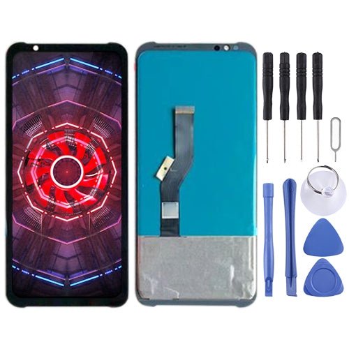AMOLED Material LCD Screen and Digitizer Full Assembly for ZTE Nubia Red Magic 3 / 3S NX629J, For ZTE Nubia Red Magic 3(AMOLED) - ORIWHIZ