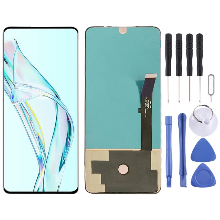 AMOLED Material LCD Screen for ZTE Axon 30 5G A2322 A2322G With Digitizer Full Assembly, For ZTE Axon 30 5G - ORIWHIZ