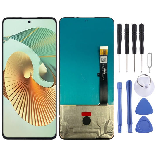 AMOLED Material LCD Screen for ZTE Axon 30 Pro 5G A2022 With Digitizer Full Assembly, For ZTE Axon 30 Pro 5G - ORIWHIZ