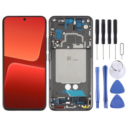 AMOLED Original LCD Screen For Xiaomi 13 Digitizer Full Assembly with Frame, For Xiaomi 13 (Original) - ORIWHIZ