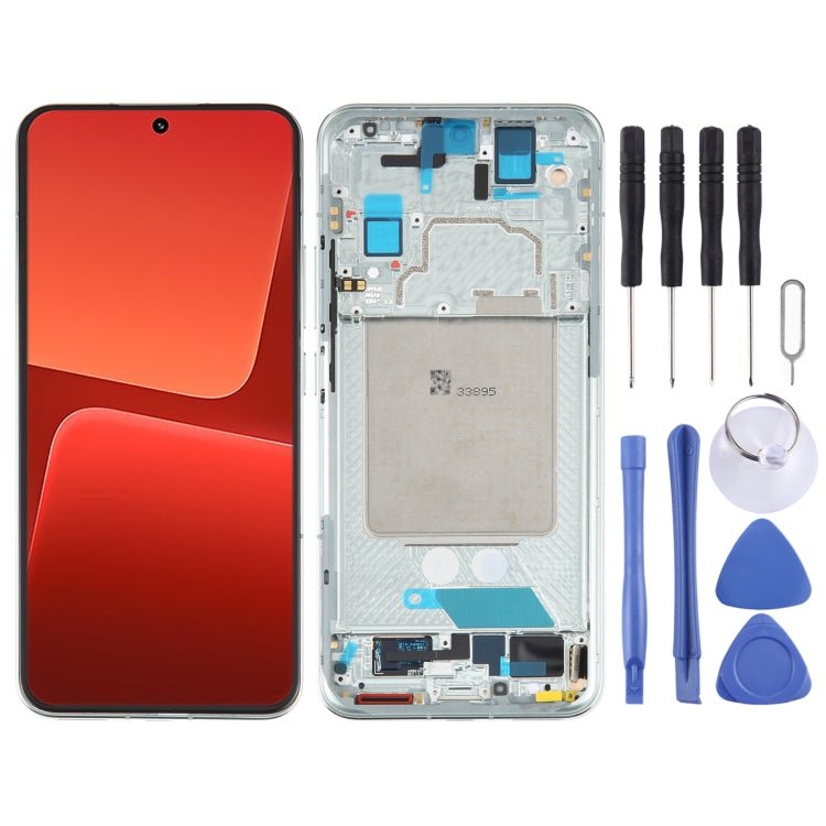 AMOLED Original LCD Screen For Xiaomi 13 Digitizer Full Assembly with Frame, For Xiaomi 13 (Original) - ORIWHIZ