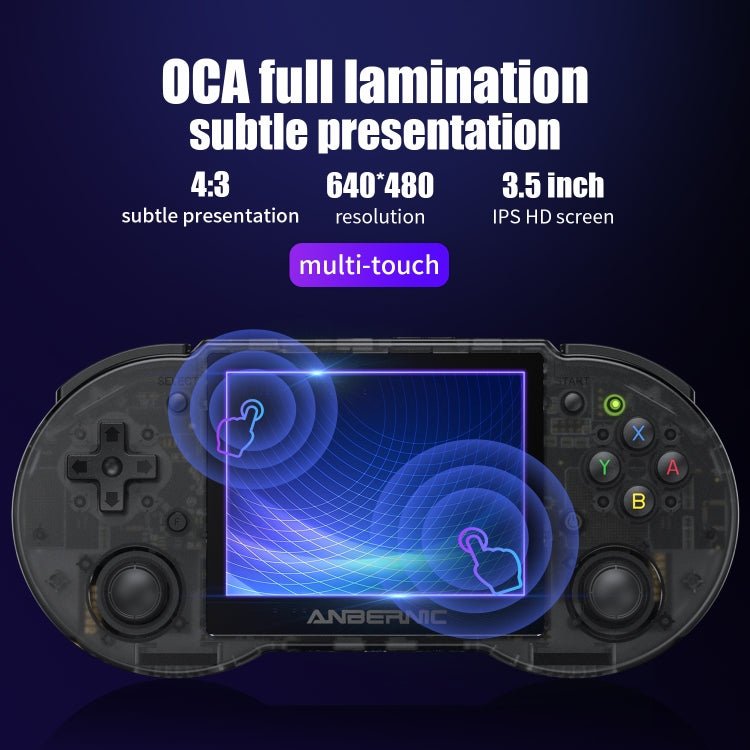 ANBERNIC RG353P Handheld Game Console 3.5 inch Screen Android Linux System, 16G, 16G+64G, 16G+128G, 16G+256G - ORIWHIZANBERNICPocket ConsolePocket Console & Accessories
