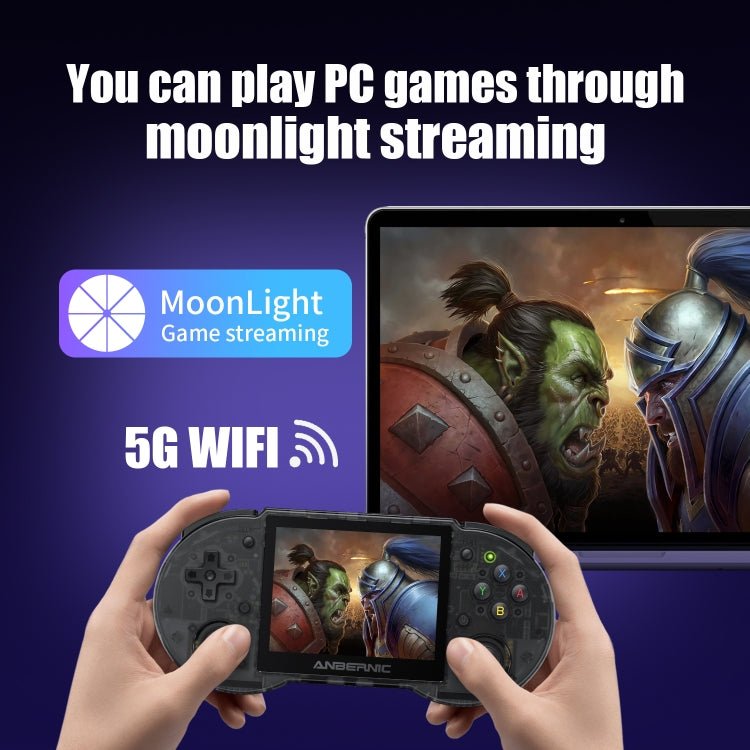 ANBERNIC RG353P Handheld Game Console 3.5 inch Screen Android Linux System, 16G, 16G+64G, 16G+128G, 16G+256G - ORIWHIZANBERNICPocket ConsolePocket Console & Accessories