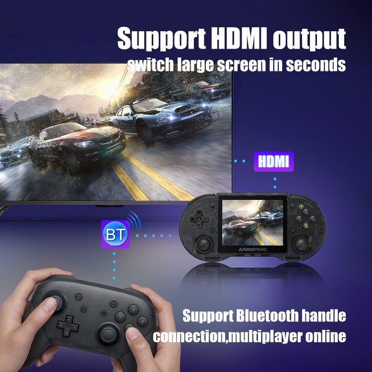ANBERNIC RG353P Handheld Game Console 3.5 inch Screen Android Linux System, 16G, 16G+64G, 16G+128G, 16G+256G - ORIWHIZANBERNICPocket ConsolePocket Console & Accessories
