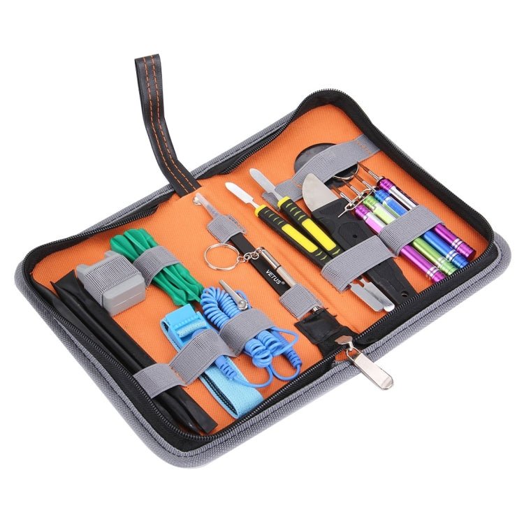 Appropriative Professional Screwdriver Repair Open Tool Kit with Leather Handbag For iPhone 7 & 7 Plus , 6666 - ORIWHIZ