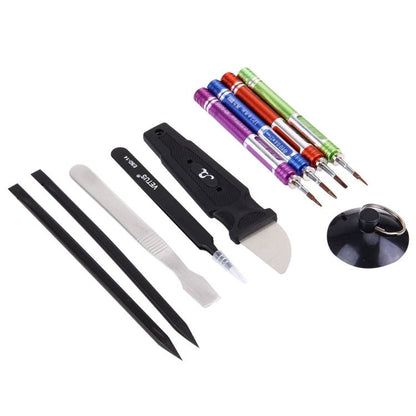 Appropriative Professional Screwdriver Repair Open Tool Kit with Roll Leather Bag For iPhone 7 & 7 Plus , 9 in 1 - ORIWHIZ