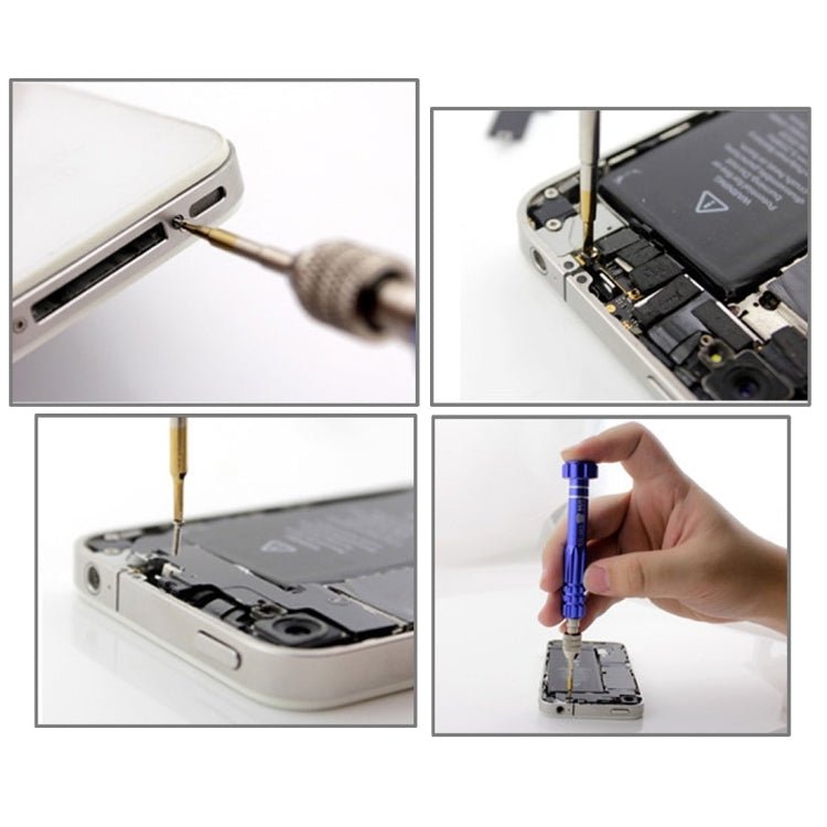 Appropriative Professional Thread Screwdriver Repair Open Tool Kit For iPhone 7 & 7 Plus , 9 in 1 - ORIWHIZ