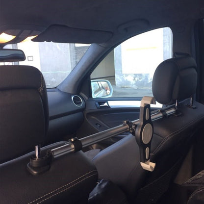 Auto Car Back Seat Headrest Universal Tablet Mounting Holder, 7 - 10.5 inch Tablet, 9.5 - 14.5 inch Tablet - ORIWHIZ