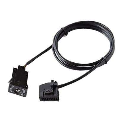 AUX Adapter Switch Plug + Wiring Hardness for Volkswagen Audi MFD2 RNS2 / Ford, Cable Length: 1.5m, For Volkswagen / Audi / Ford - ORIWHIZCar Replacement PartsDIY CablesIn Car