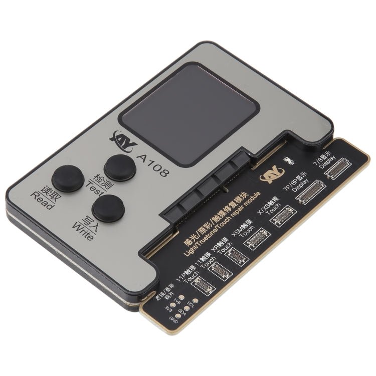 AY A108 Multi - function Dot Matrix Battery Repair Programmer for iPhone 8 - 14 Pro Max, A108 for iPhone 8 - 14 Pro Max - ORIWHIZ