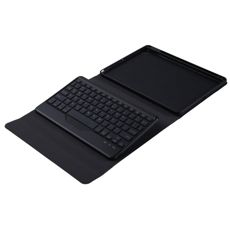 B10S Triangle Holder Three - color Backlight Bluetooth Keyboard Leather Case, With Three - color Backlight - ORIWHIZApple AccessoriesiPad KeyboardiPad Keyboard Universal