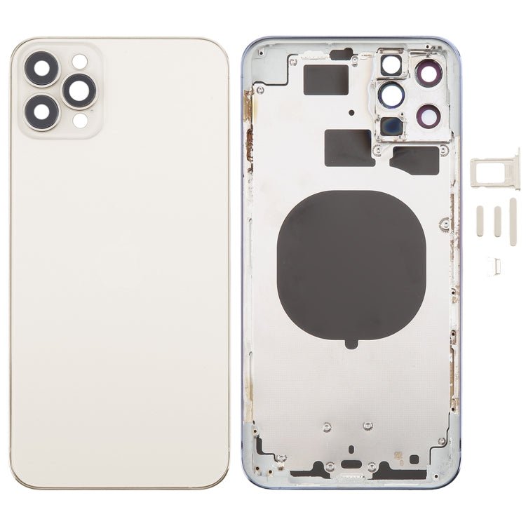 Back Cover with Appearance Imitation of iP13 Pro Max for iPhone 11 Pro Max, For iPhone 11 Pro Max to iP13 Pro Max - ORIWHIZ
