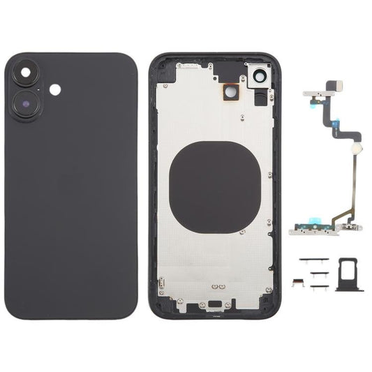 Back Cover with Appearance Imitation of iP16 for iPhone XR, Black, Pink, Green, Blue, White - ORIWHIZ