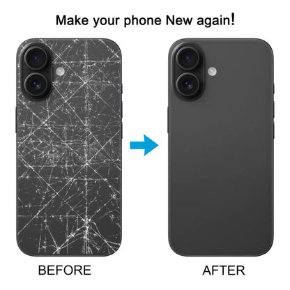 Back Cover with Appearance Imitation of iP16 for iPhone XR, Black, Pink, Green, Blue, White - ORIWHIZ
