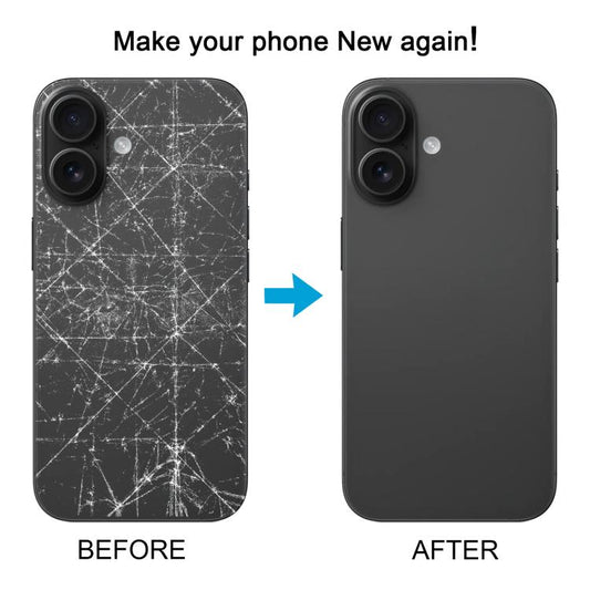 Back Cover with Appearance Imitation of iP16 for iPhone XR, Black, Pink, Green, Blue, White - ORIWHIZ