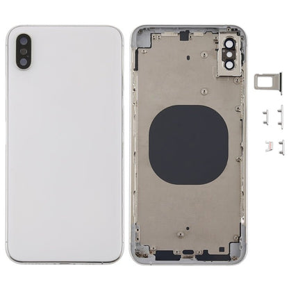 Back Cover with Camera Lens & SIM Card Tray & Side Keys for iPhone XS Max, For iPhone XS Max, For iPhone XS Max (Camera Lens+Side Keys), For iPhone XS Max with Side keys, For iPhone XS Max with Camera Lens - ORIWHIZ